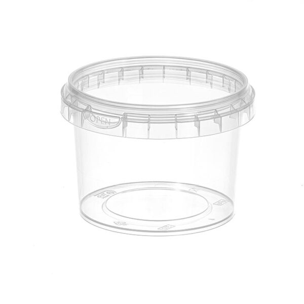 سطل-یکبار-مصرف-مایکروویوی-310-شفاف-طب-پلاستیک-600x600 ظرف 310 سی سی - Image 1